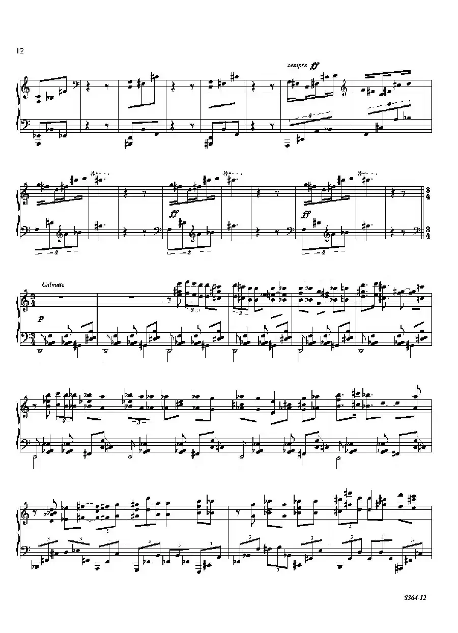 Piano Sonata No.8(第八钢琴奏鸣曲)(1)