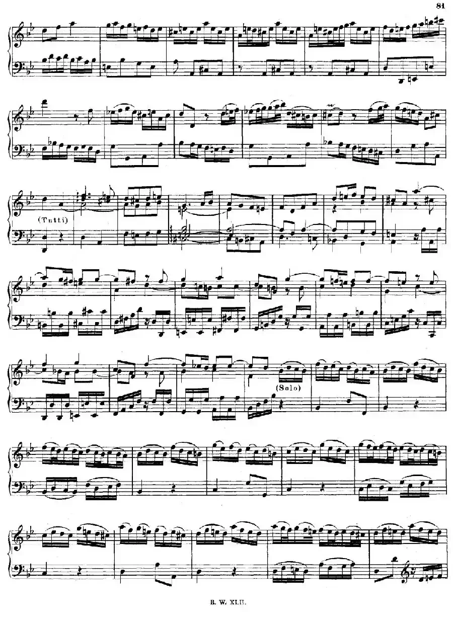 16 Concertos BWV 972-987(十六首为独奏古钢琴而作的协奏曲)(P21——30)