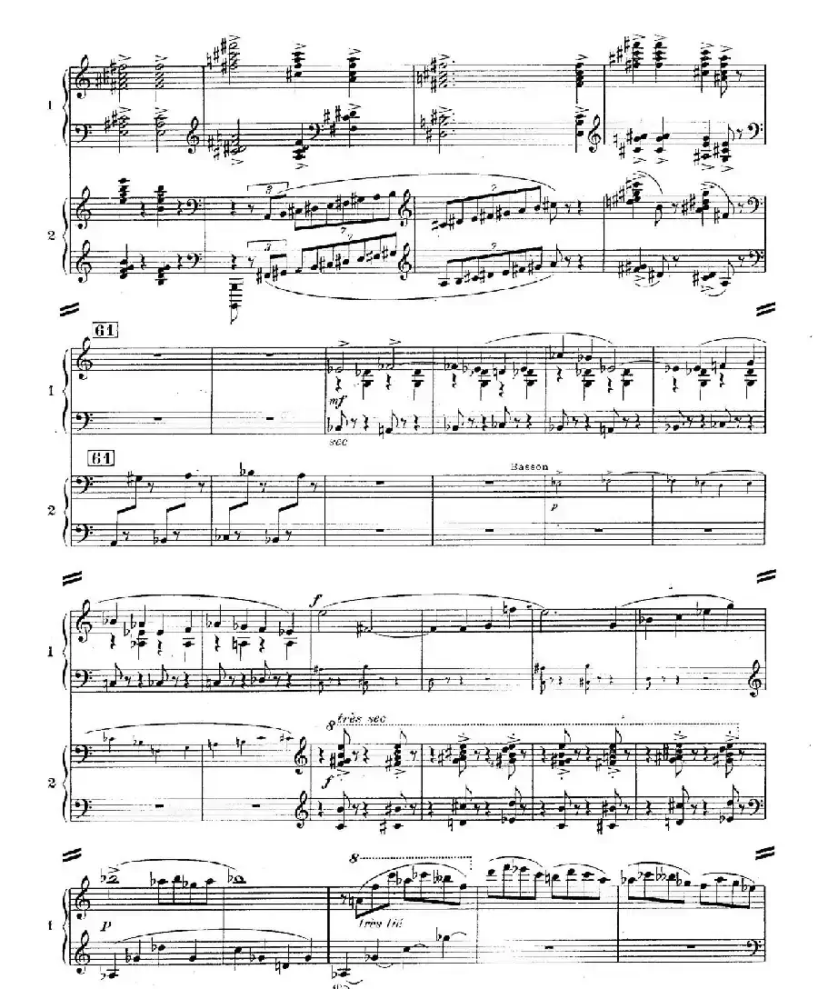 Concerto for 2 Pianos in d Minor(d小调双钢琴协奏曲· 第三乐章)