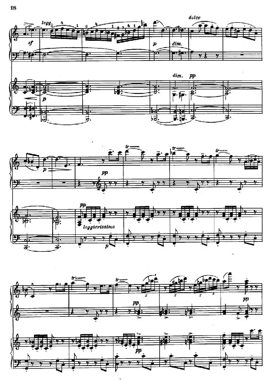 Introduction et Rondo Capriccioso Op.28(引子与随想回旋曲·双钢琴)