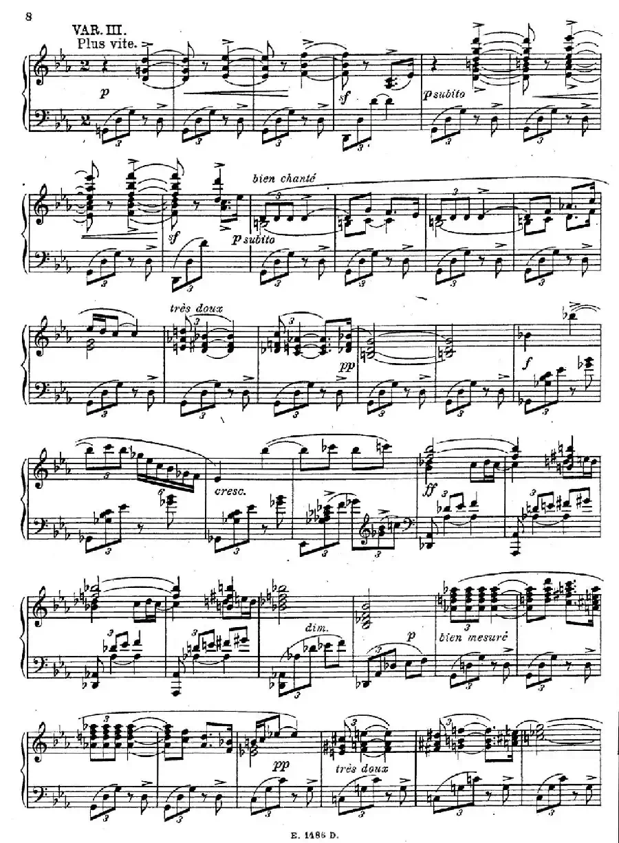 Sonate Romantique Op.3(浪漫奏鸣曲·Ⅰ)