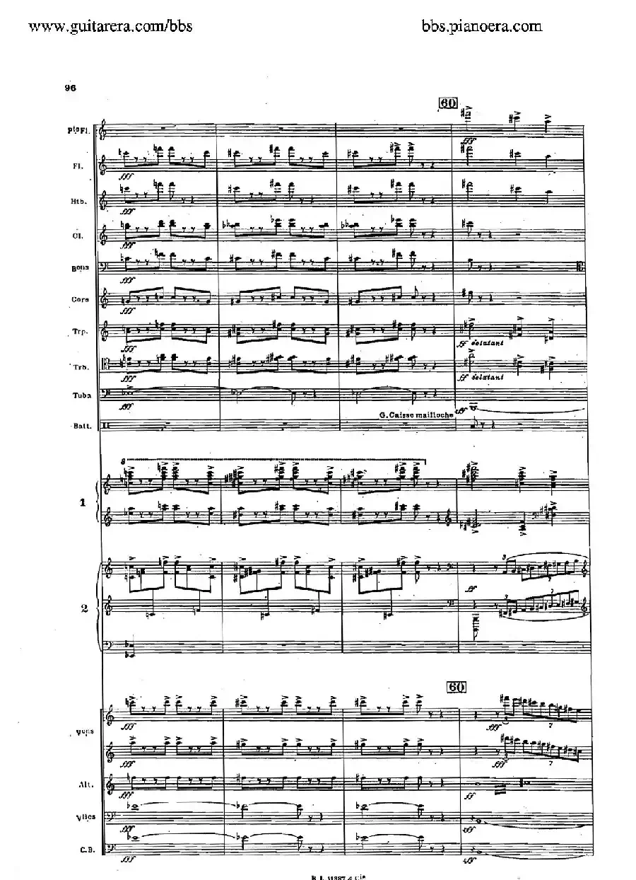 Concerto for 2 Pianos in d Minor(d小调双钢琴协奏曲·总谱)