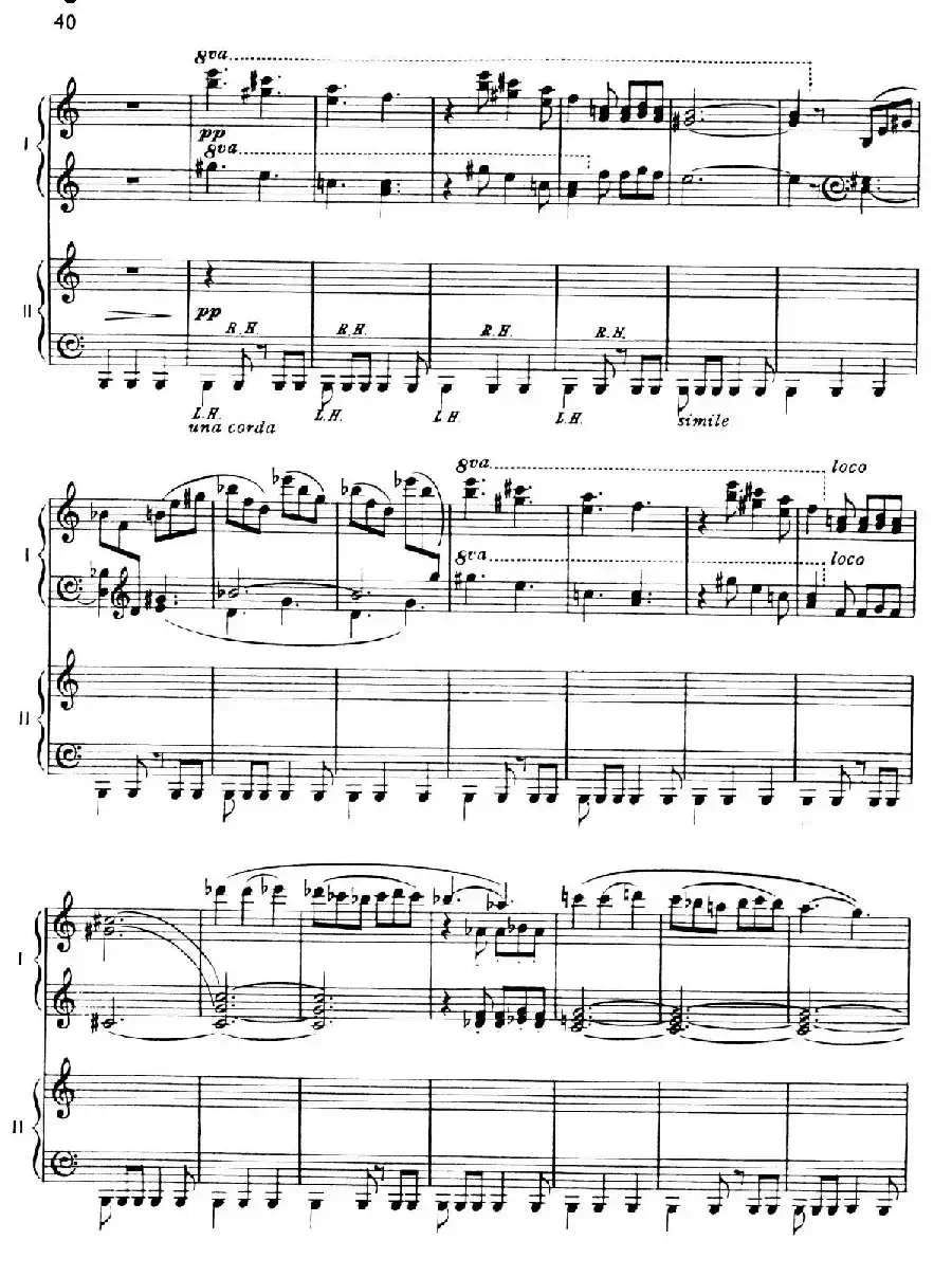The Planets Op.32(双钢琴)(行星·第三乐章 水星—飞行使者)