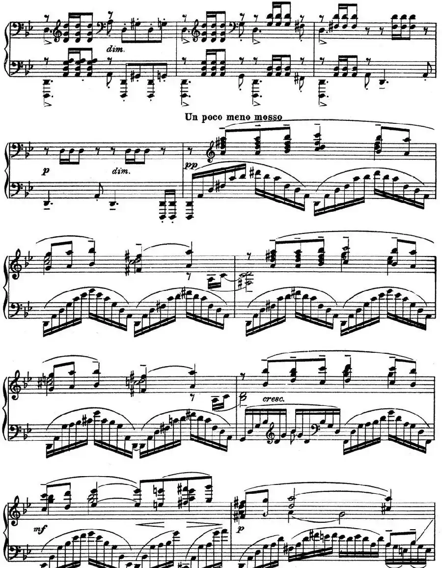 10 Preludes Op.23(拉赫玛尼诺夫10首前奏曲·Ⅴ)