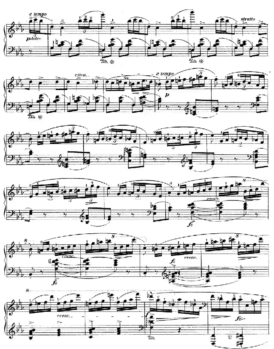 Rondo in E flat Major Op.16(降E大调回旋曲)