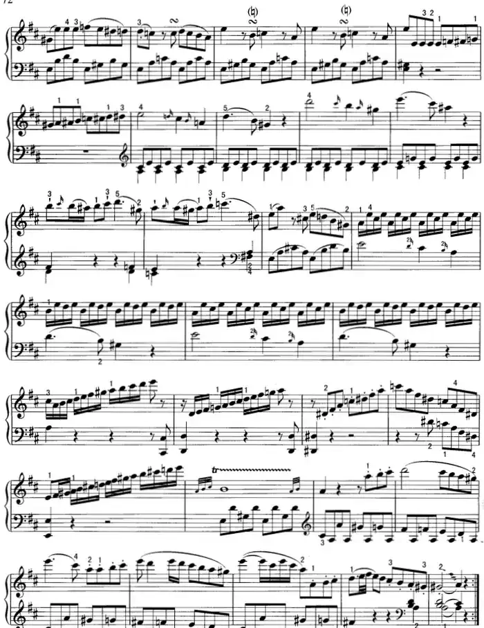 不可不弹的世界钢琴名曲:回旋曲(D大调)