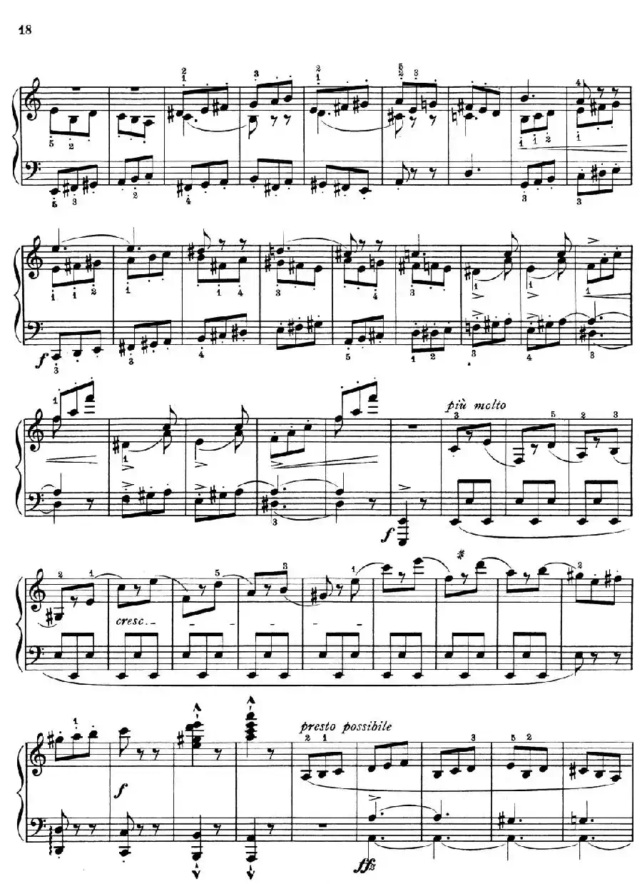 a小调第一组曲 Op.69(5、FUGA)