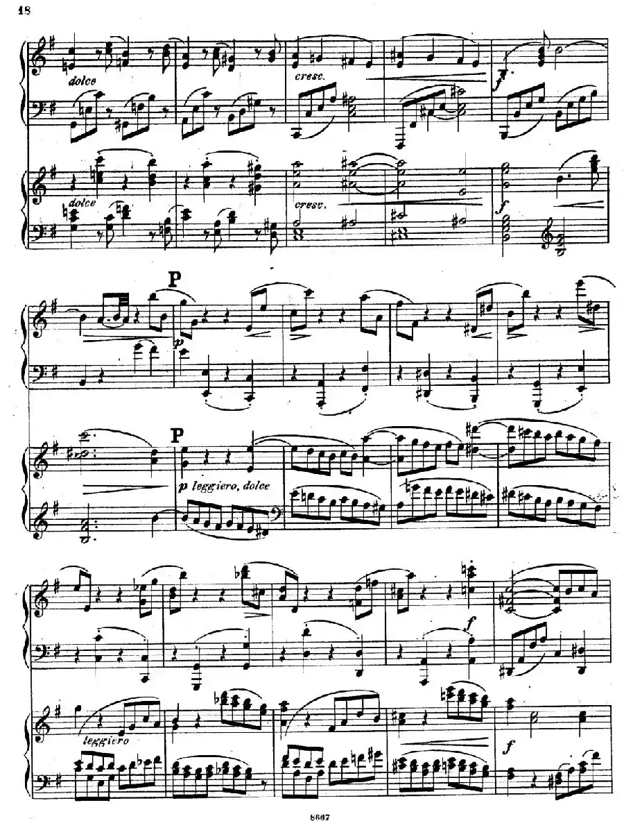 Symphony No.4 in e Minor Op.98(e小调第四交响曲·双钢琴)