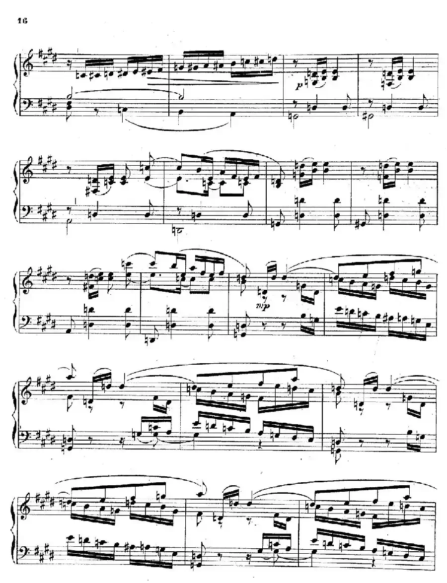 Characteristic Pieces Op.36(8首个性小品·8)