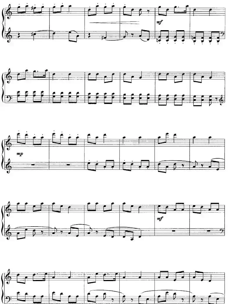 《彝乡组曲》选段:打歌调