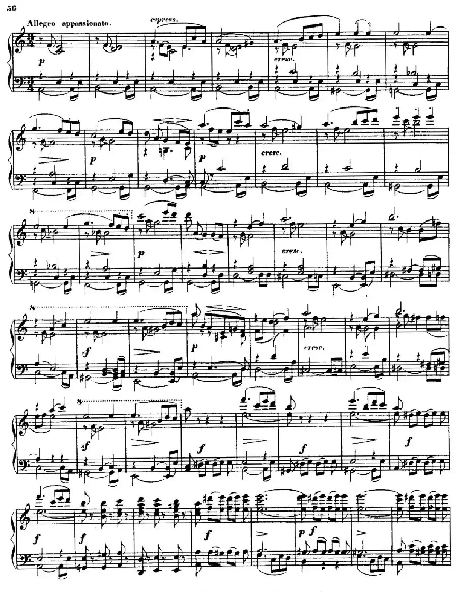 String Quartet No.15 in a Minor Op.132(a小调第十五弦乐四重奏·钢琴独奏版)