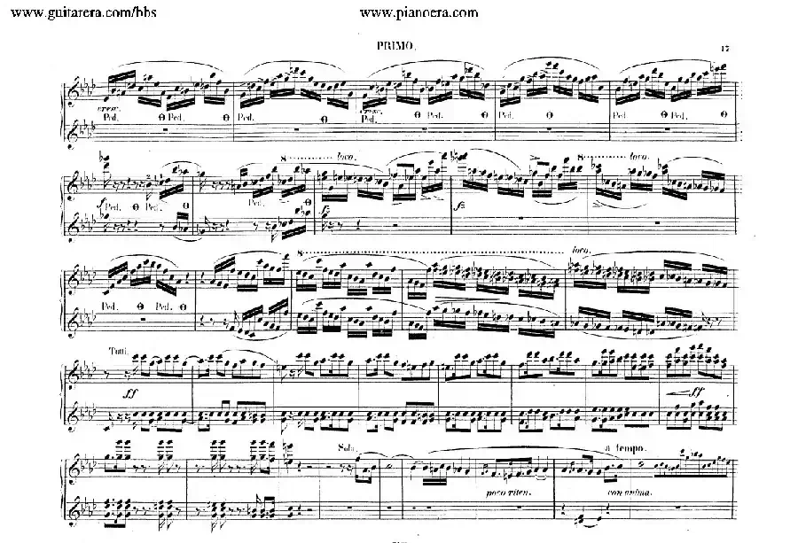 Piano Concerto No.2 in f Minor Op.21(f小调第二钢琴协奏曲·四手联弹版)