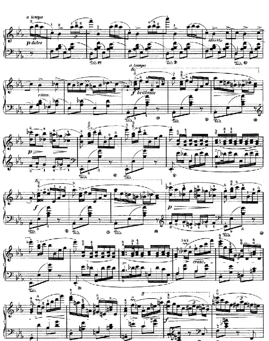 Rondo in E flat Major Op.16(降E大调回旋曲)
