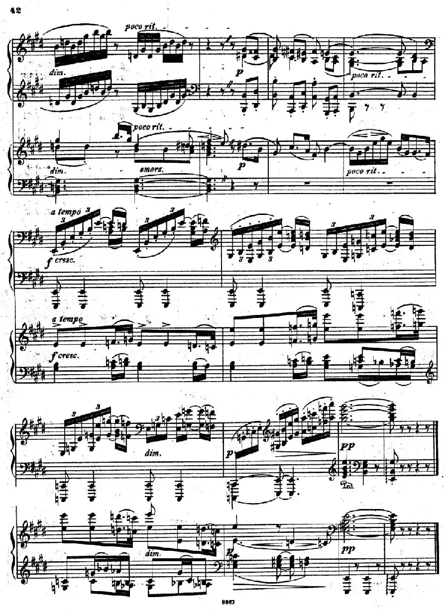 Symphony No.4 in e Minor Op.98(e小调第四交响曲·双钢琴)