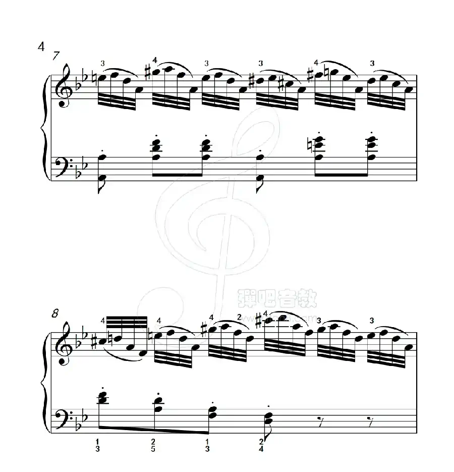 练习曲 21(克拉莫钢琴练习曲60首)