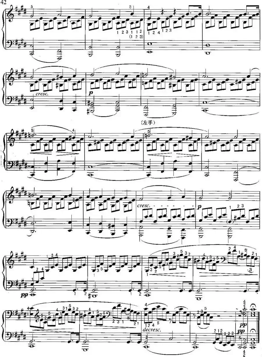 不可不弹的世界钢琴名曲:月光曲