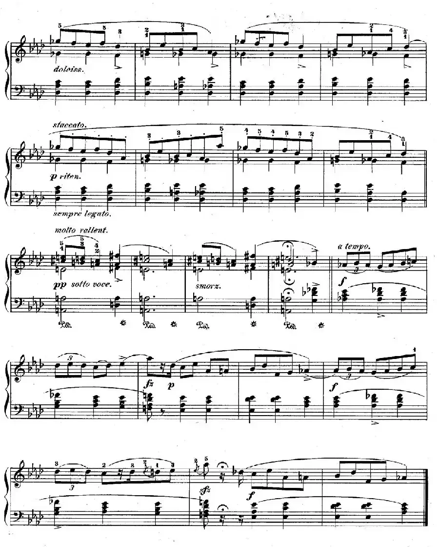 Mazurkas Op.7(5首玛祖卡舞曲·4)