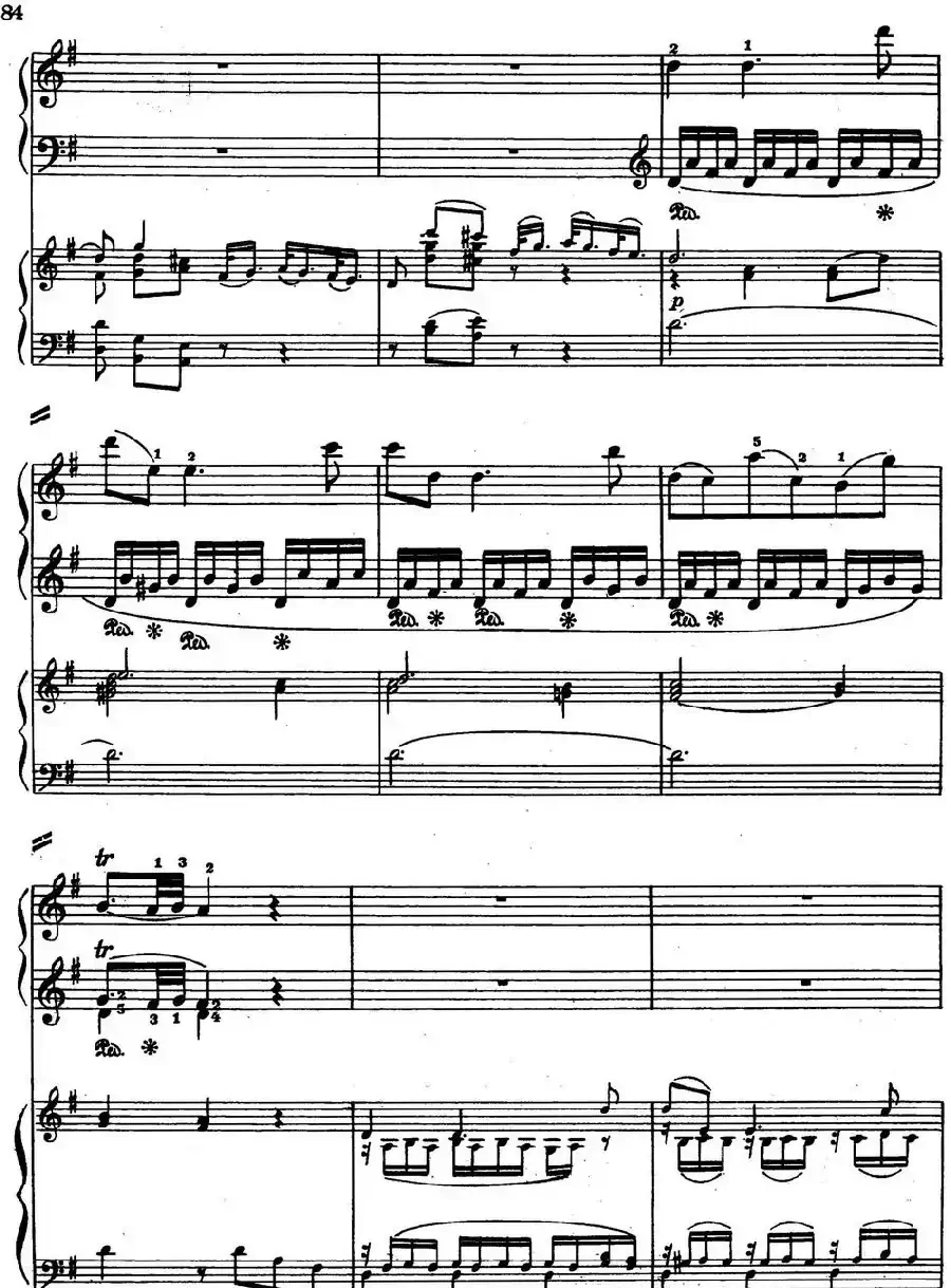 二十八部钢琴协奏曲 No.5(P31-45)