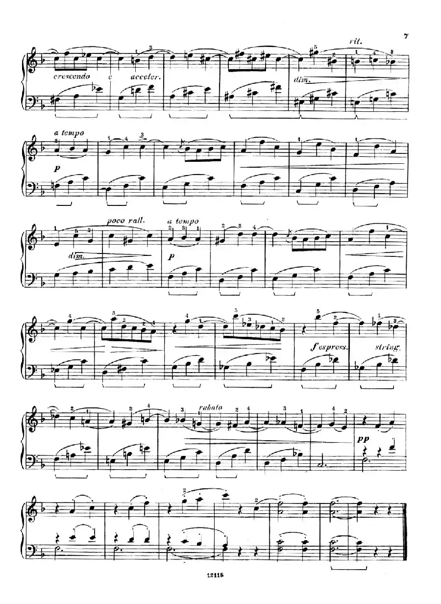 Six Humorous Bagatelles Op.11(6首幽默小品·3)