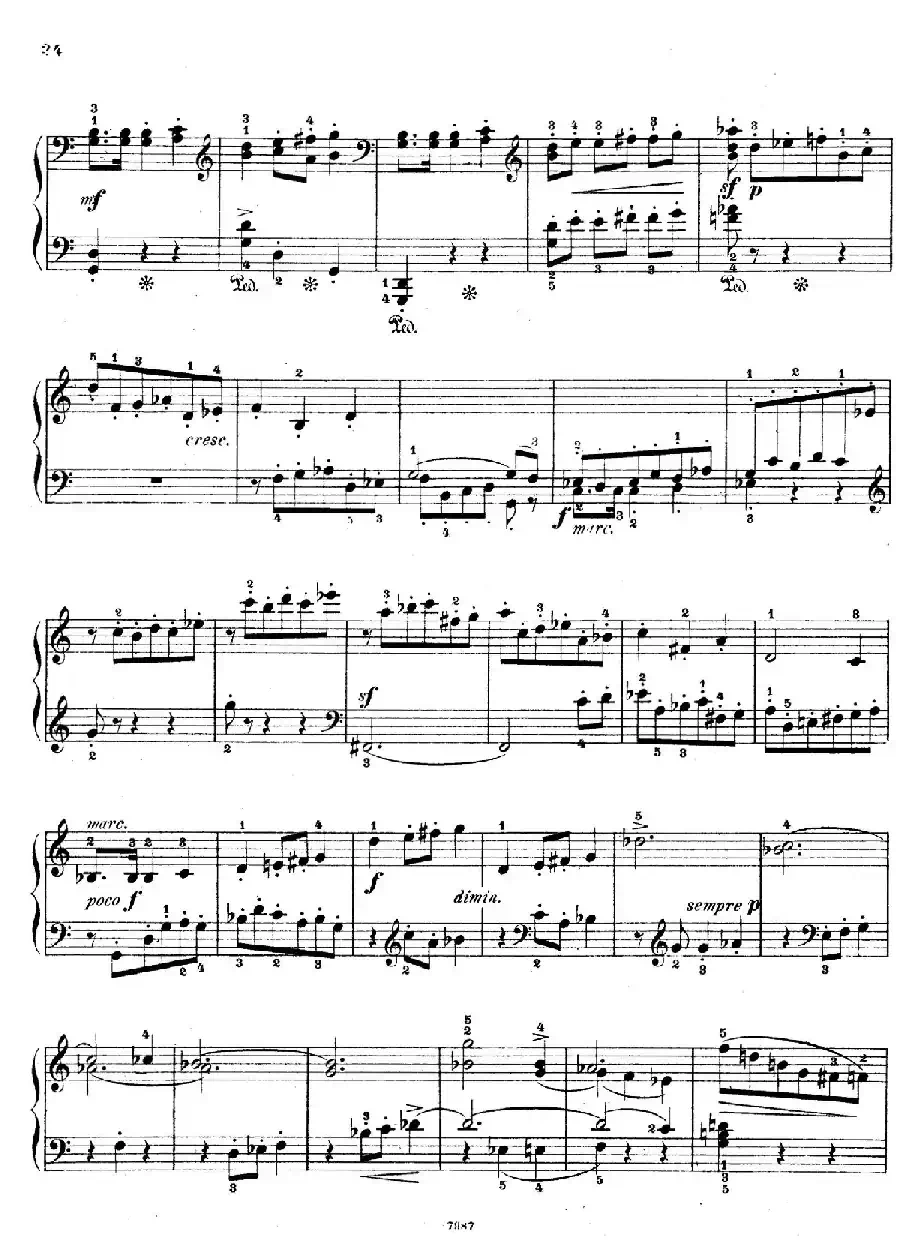 Five Sonatinas Op.70(5首钢琴小奏鸣曲·3)