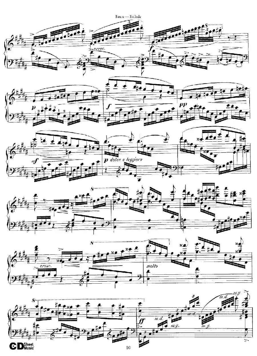 Ballade Op.19(叙事曲)