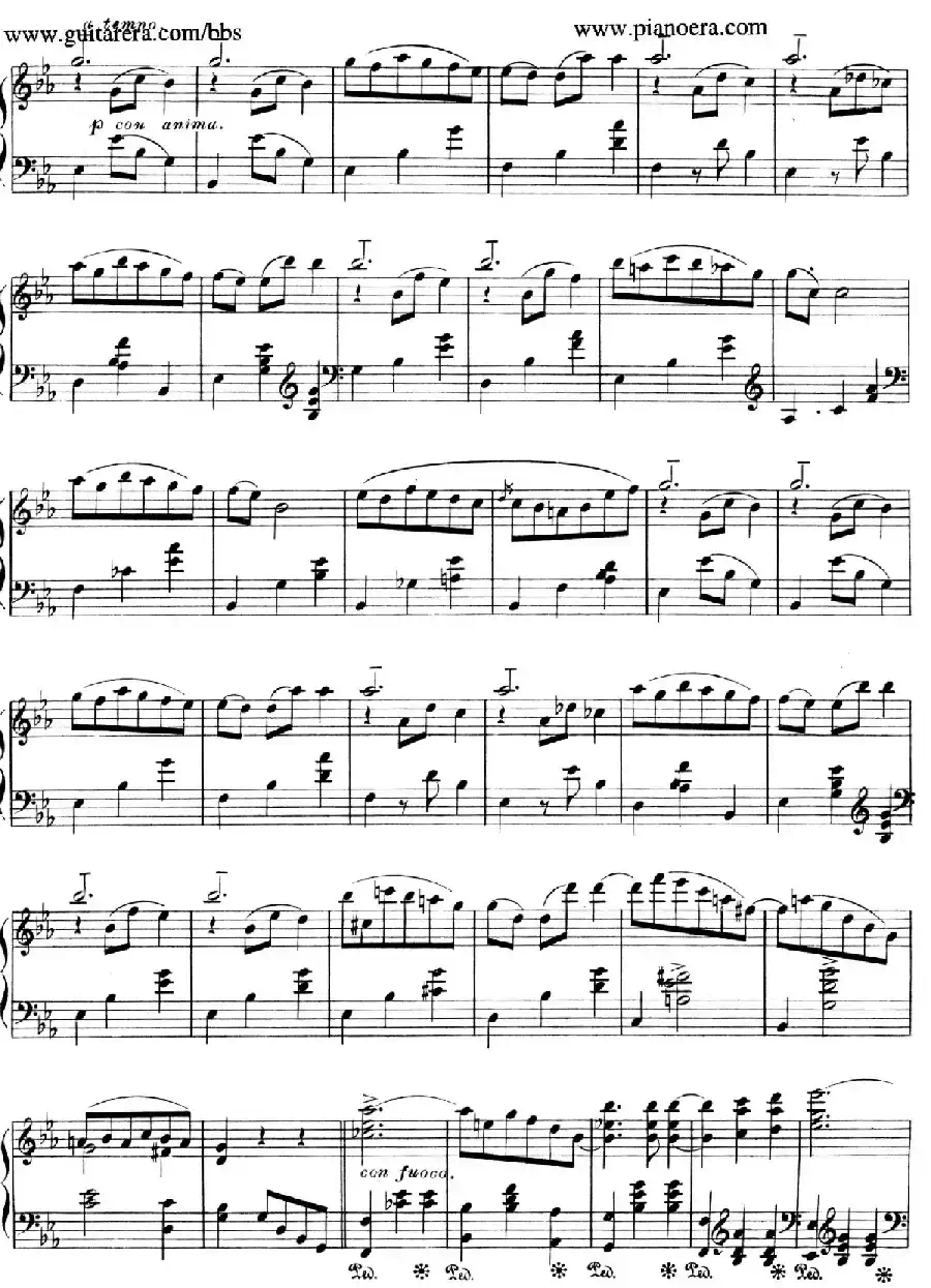 Valse Brillante in A Flat Major(降A大调华丽圆舞曲)
