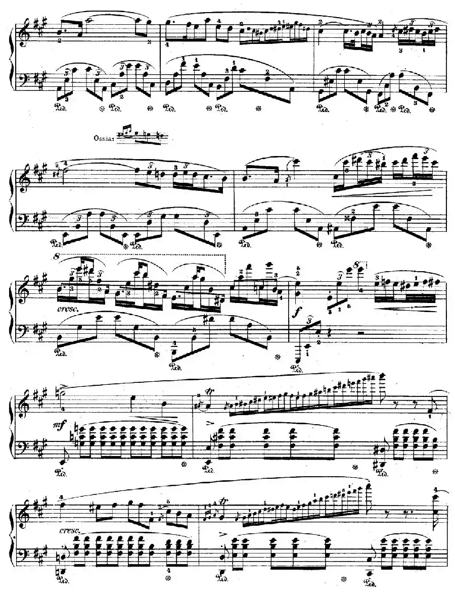 Allegro de Concerto Op.46(A大调音乐会快板)