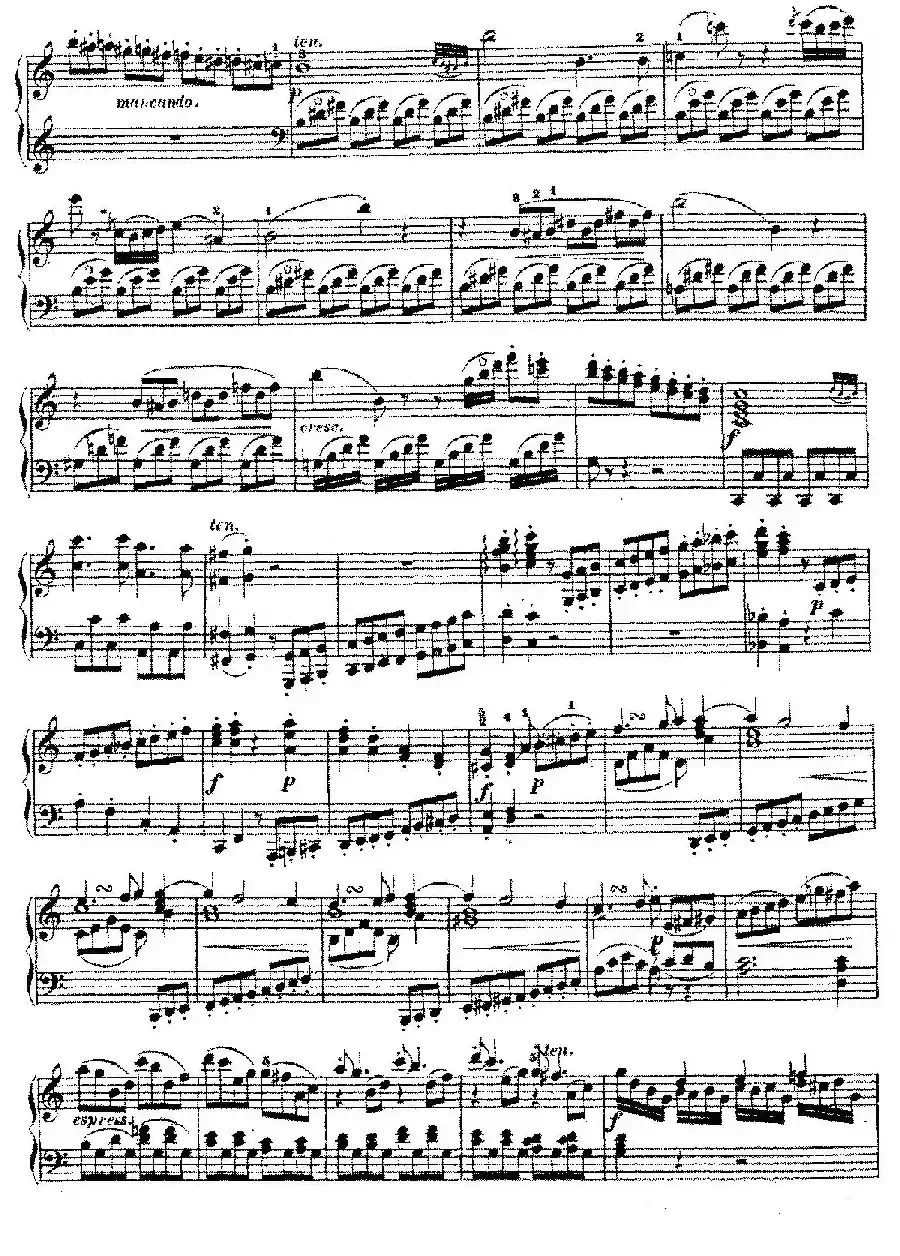 Piano Sonata No.4 in C Major Op.38(C大调第四钢琴奏鸣曲)
