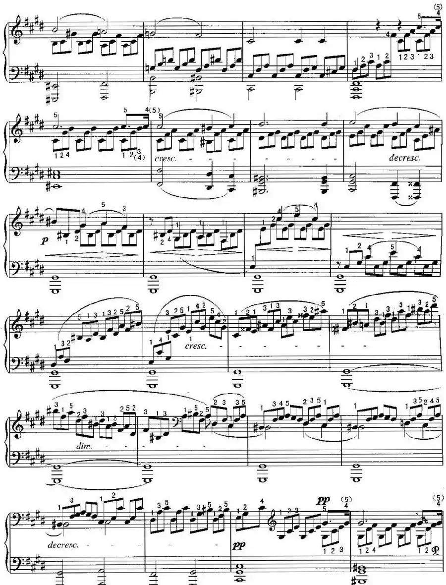 不可不弹的世界钢琴名曲:月光曲