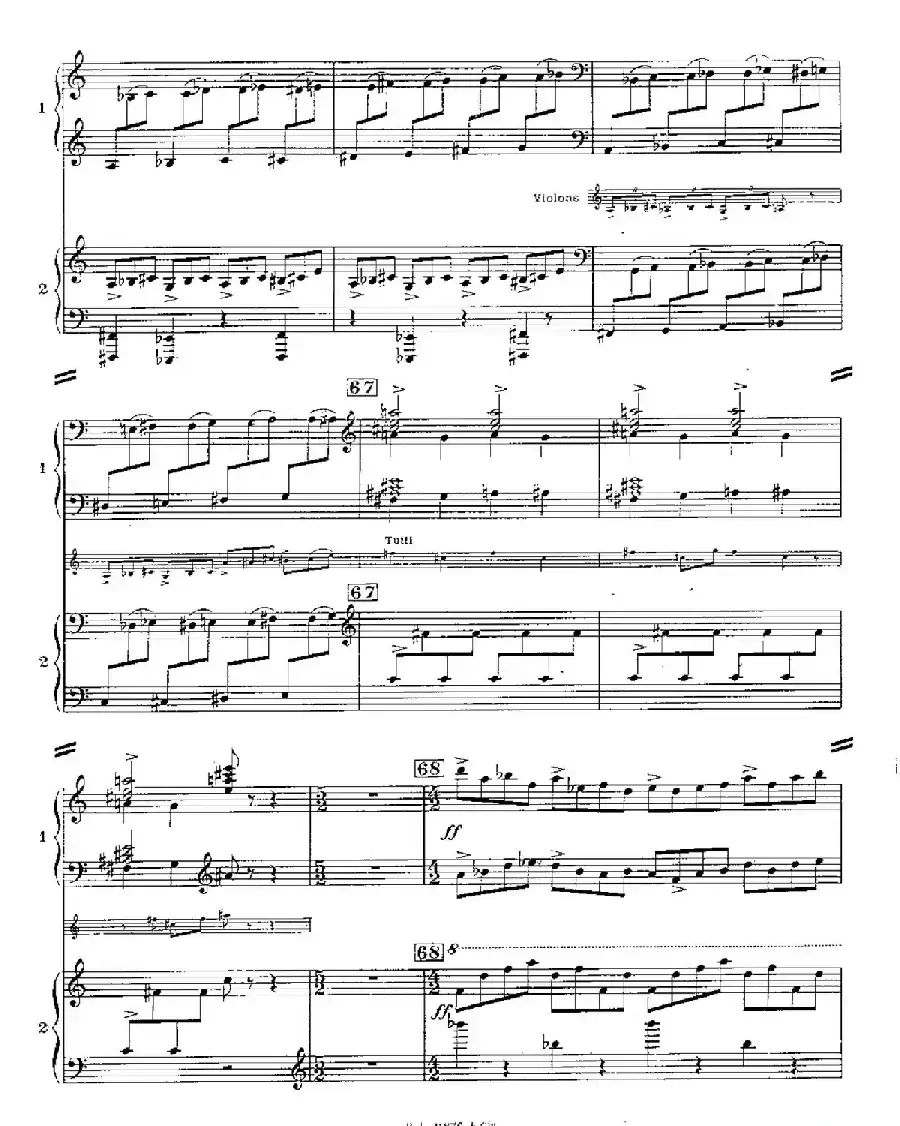 Concerto for 2 Pianos in d Minor(d小调双钢琴协奏曲· 第三乐章)