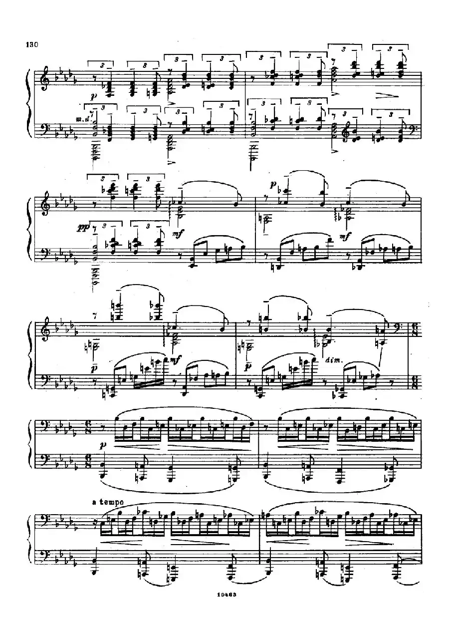 降b小调第二钢琴奏鸣曲(Op.36 No.2)