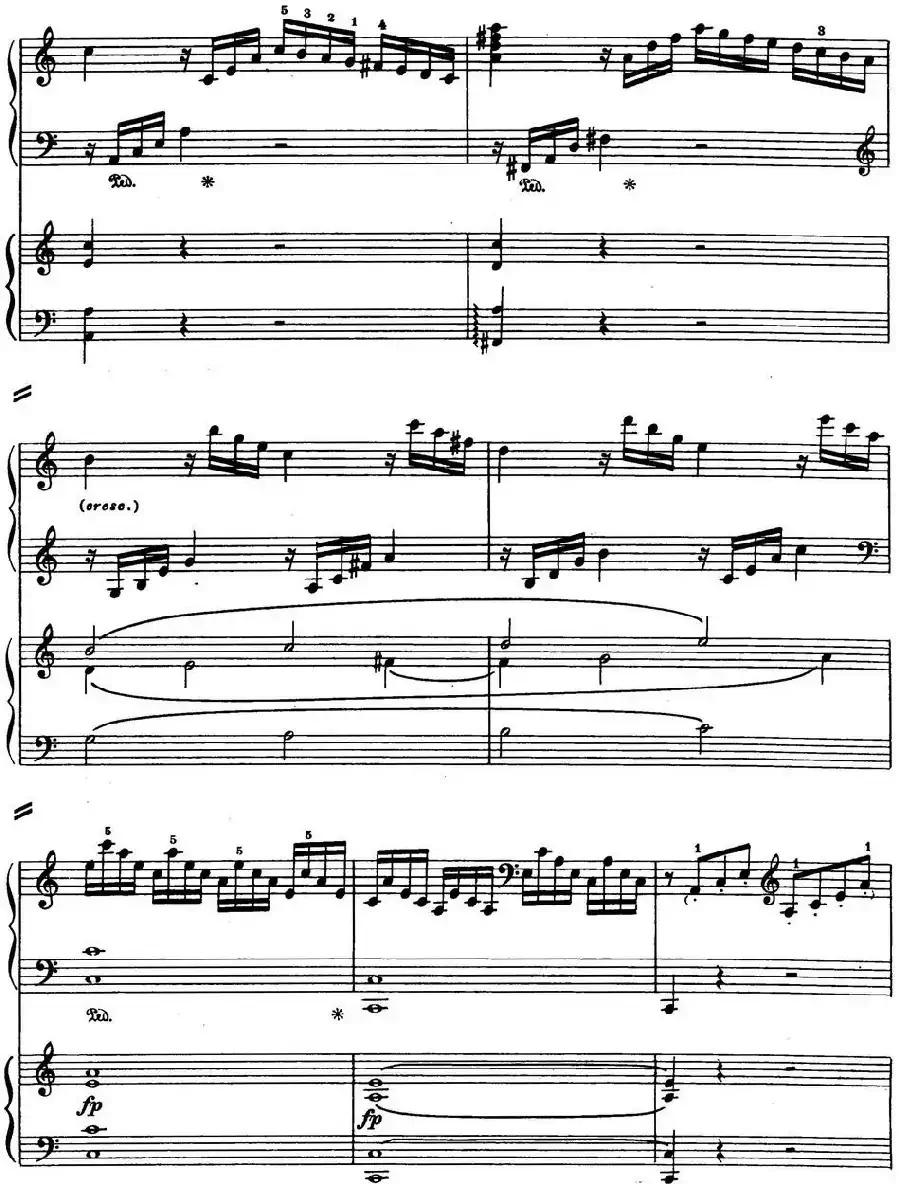 二十八部钢琴协奏曲 No.13(P1-15)