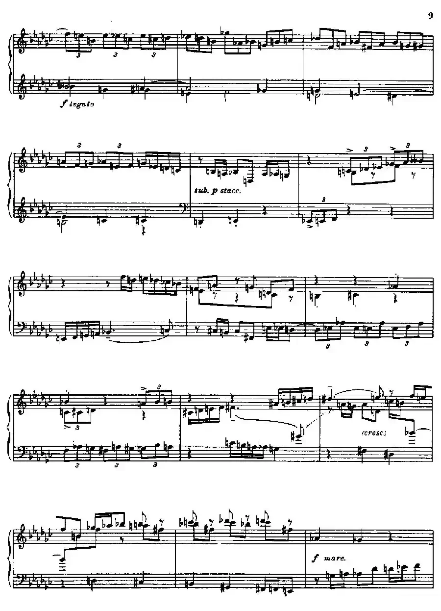 24 Preludes and Fugues Part.2 Op.45(24首前奏曲与赋格·第二部分·14)