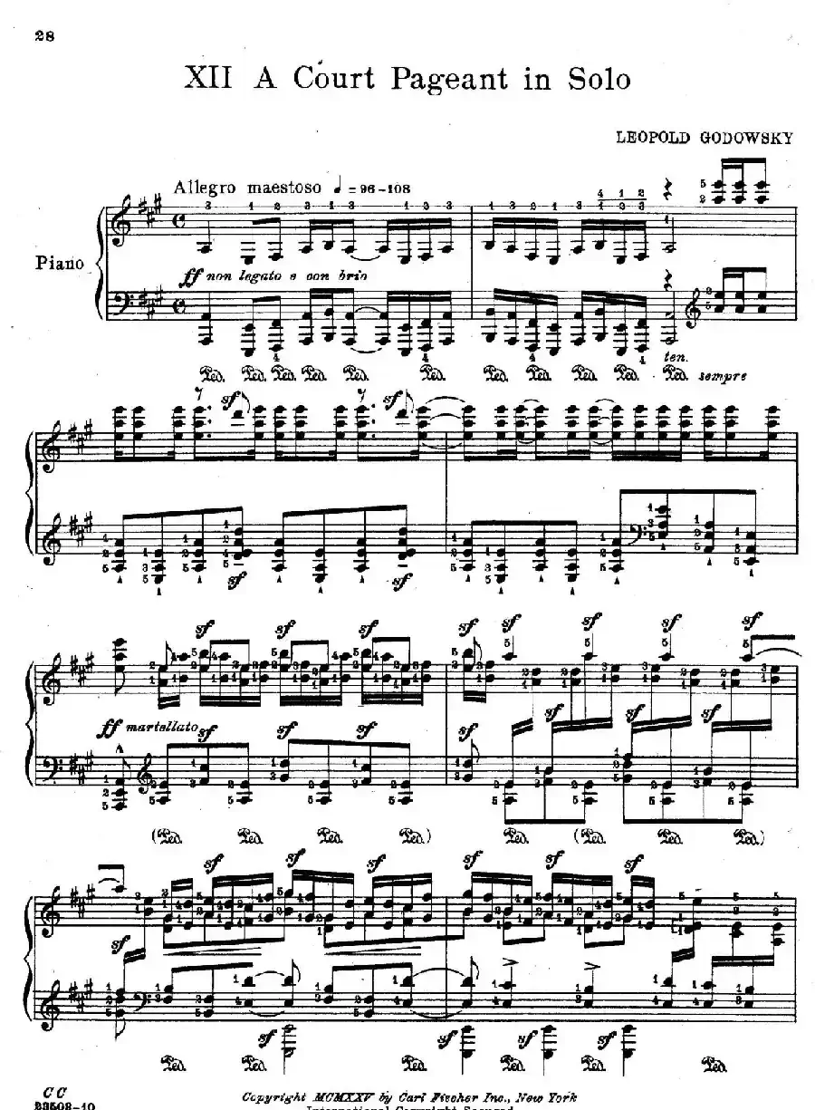 Java Suiten(爪哇组曲· Ⅻ)