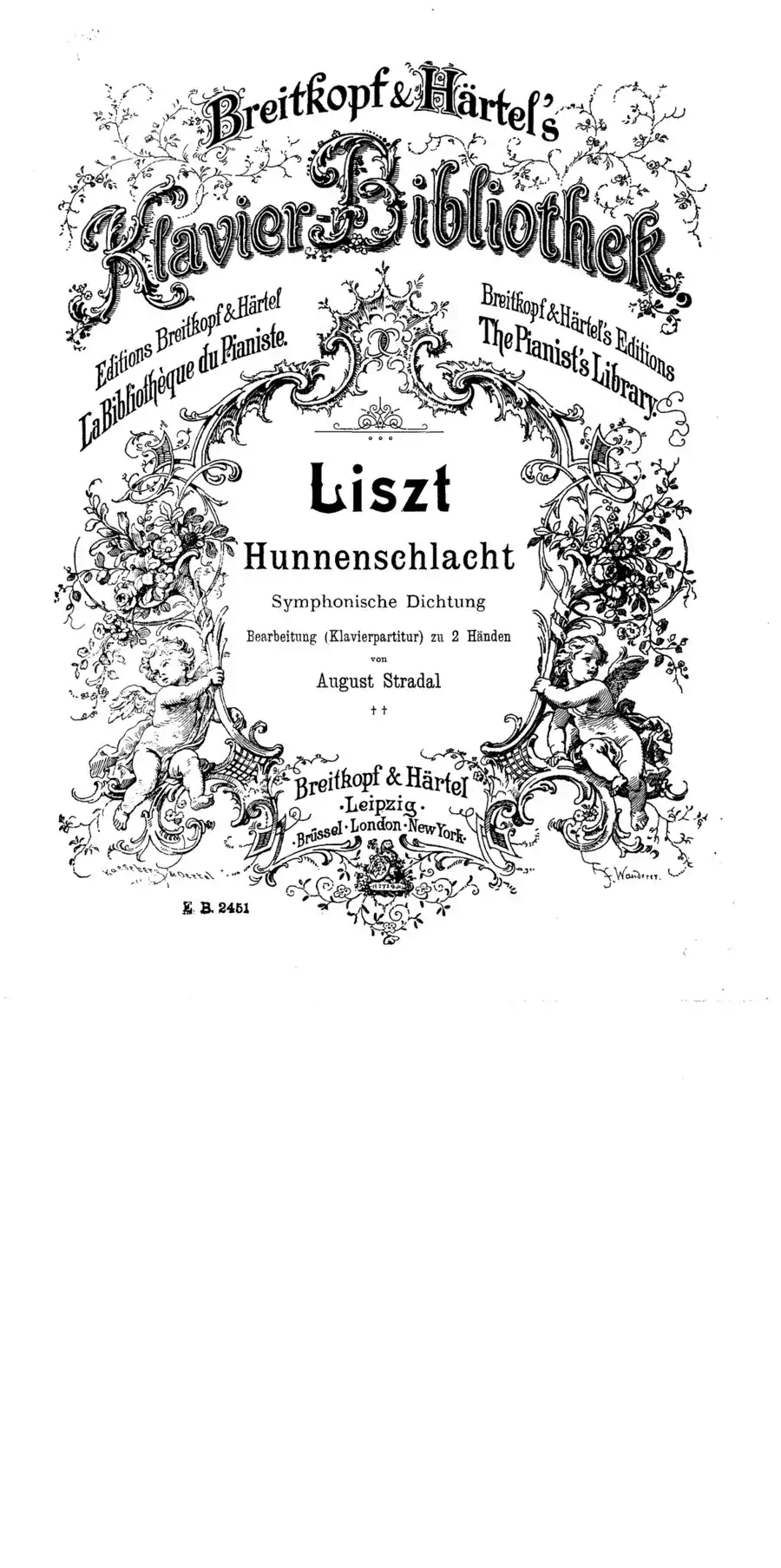 Die Hunnenschlacht S·105 - Solo Piano(匈奴之战·钢琴独奏版)