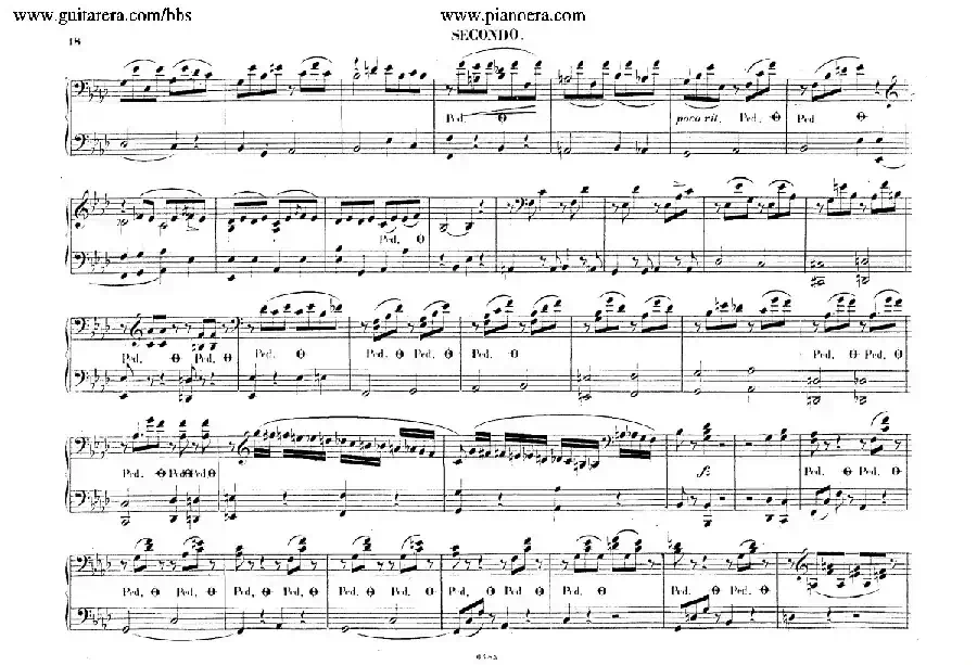 Piano Concerto No.2 in f Minor Op.21(f小调第二钢琴协奏曲·四手联弹版)
