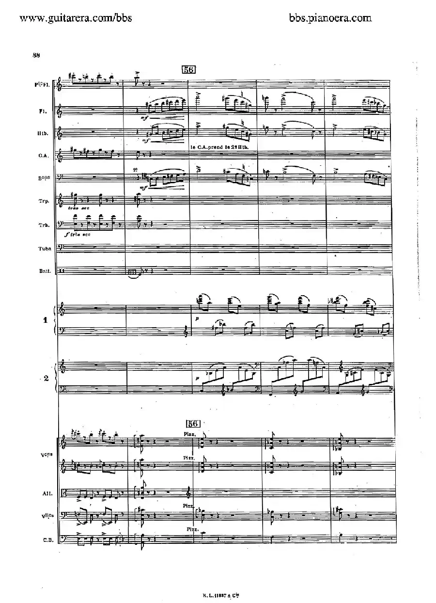 Concerto for 2 Pianos in d Minor(d小调双钢琴协奏曲·总谱)
