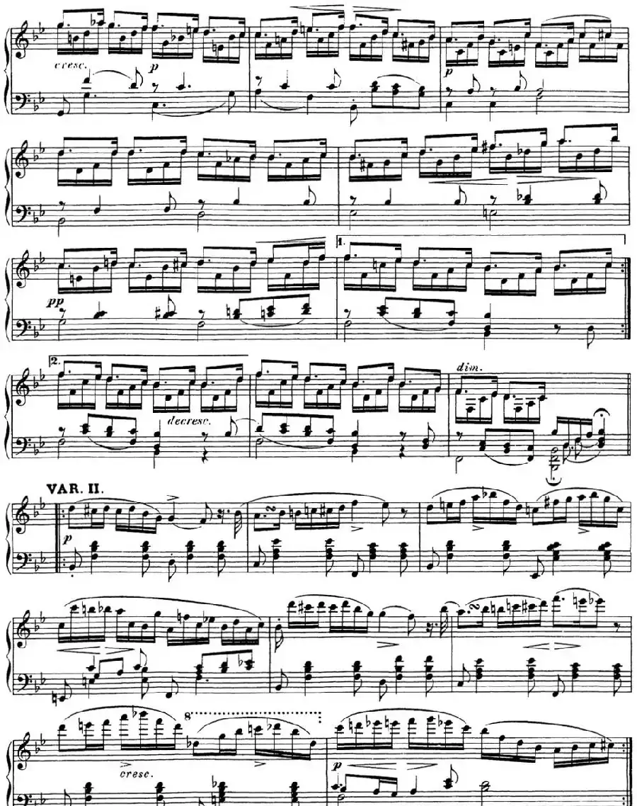 舒伯特降B大调即兴曲D.935,Op.142(NO.3)