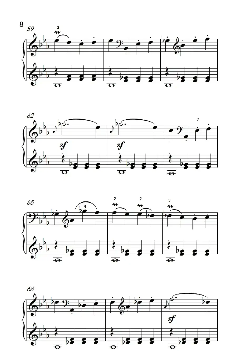 第八钢琴奏鸣曲(悲怆) 极慢的慢板序奏转辉煌的快板
