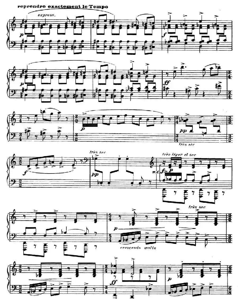 Eight Nocturnes (8首夜曲·Ⅴ)