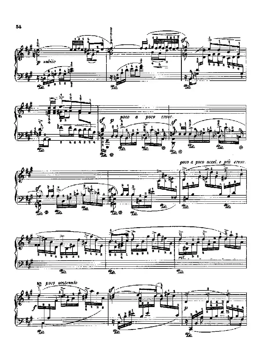 53首以肖邦练习曲为素材而作的练习曲(No.18A)