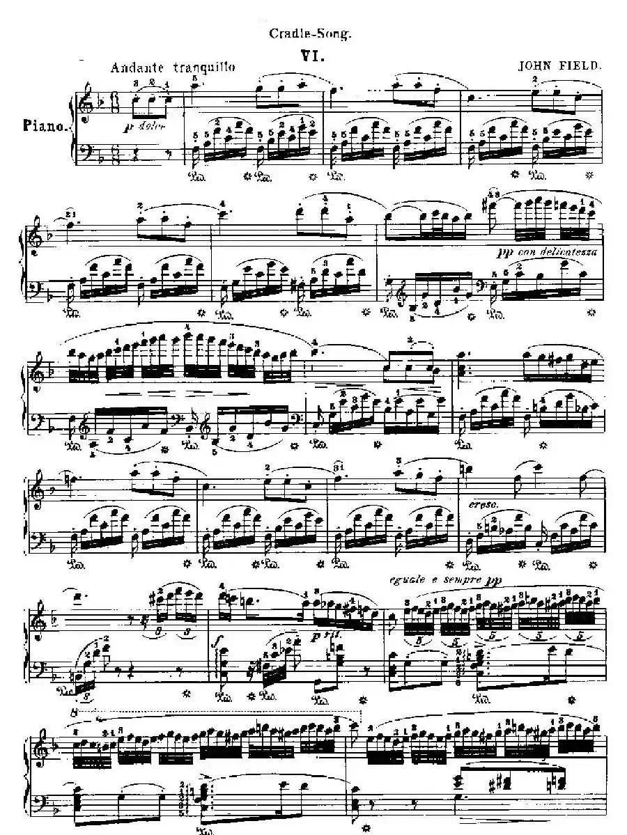 Nocturne No.6 in F Major(F大调第六号夜曲)