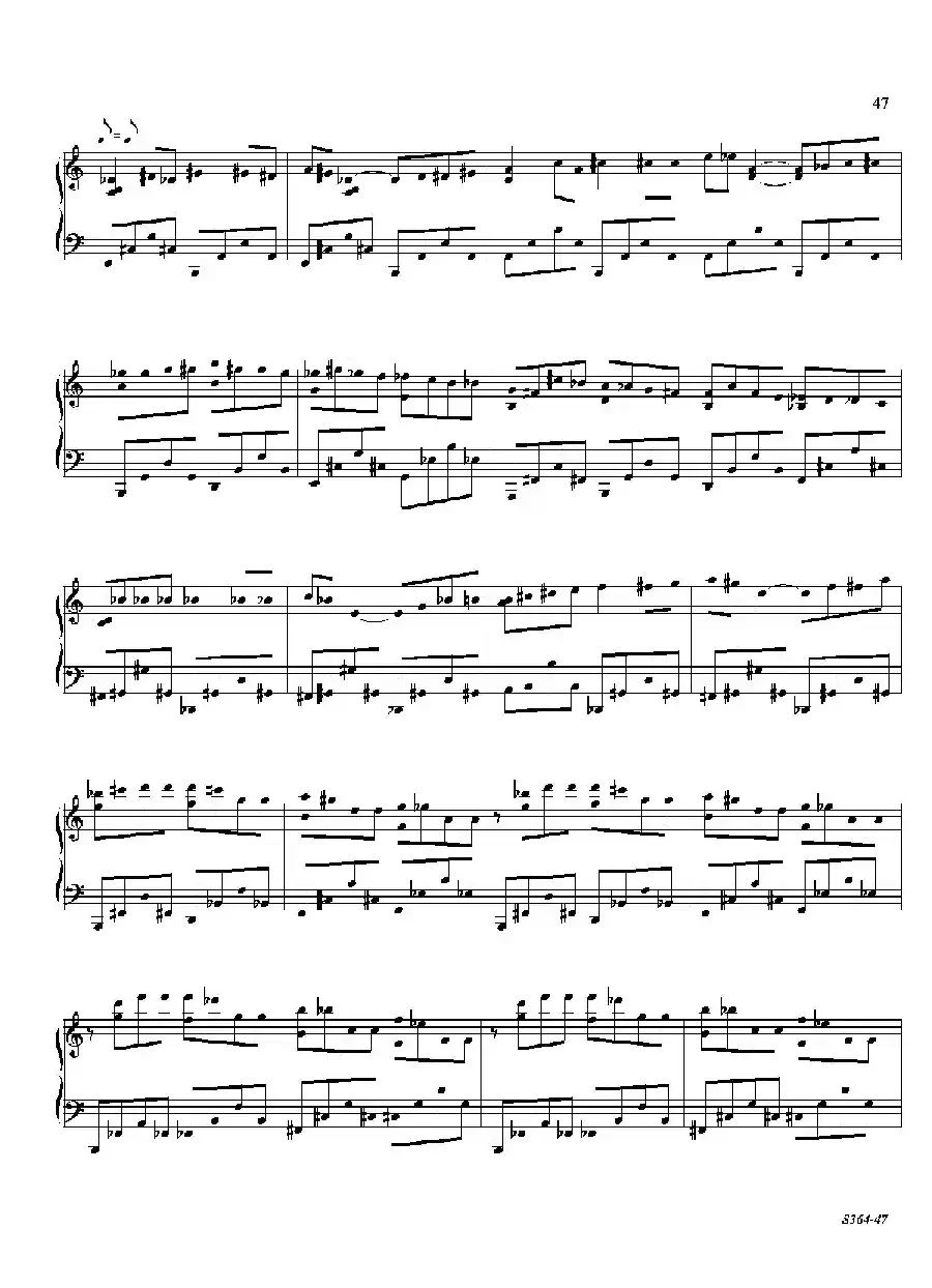 Piano Sonata No.8(第八钢琴奏鸣曲)(3)