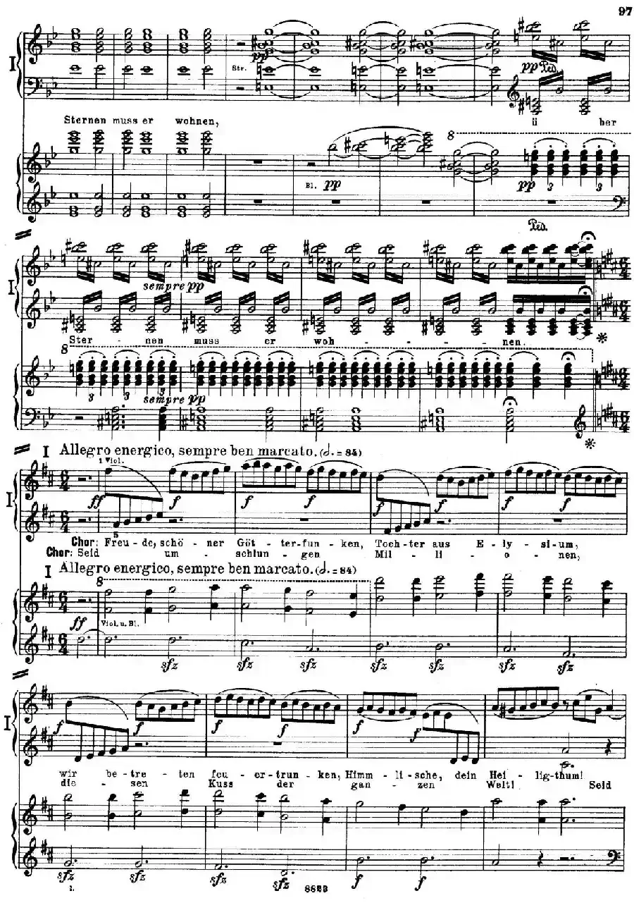 d小调第九交响曲 Op.125(双钢琴P93——102)