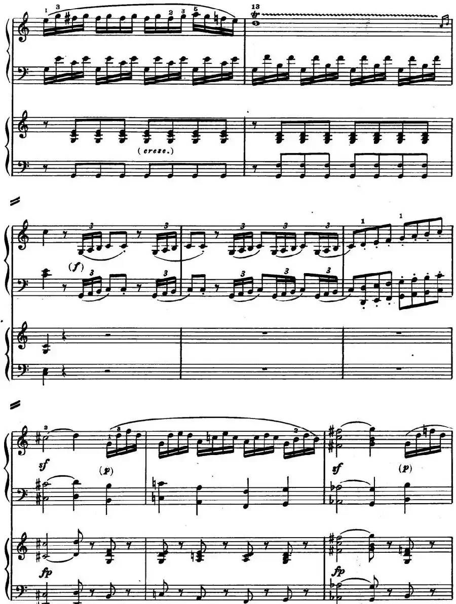 二十八部钢琴协奏曲 No.13(P16-30)