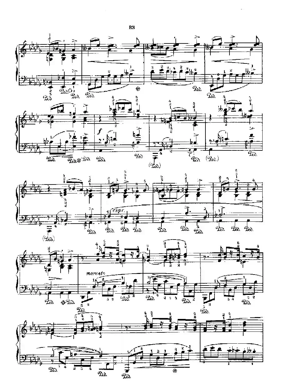 53首以肖邦练习曲为素材而作的练习曲(No.34)