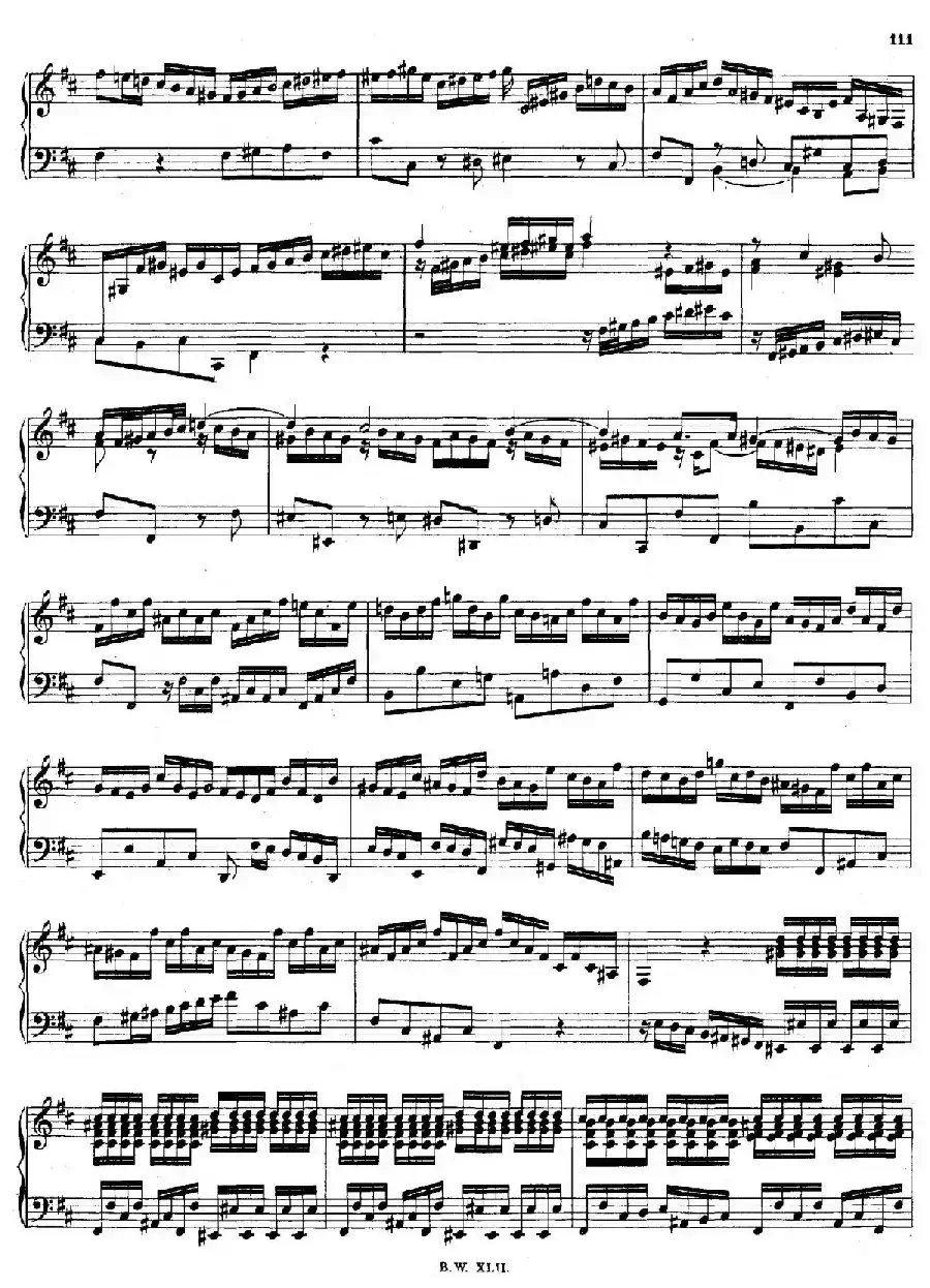 16 Concertos BWV 972-987(十六首为独奏古钢琴而作的协奏曲)(P51——60)