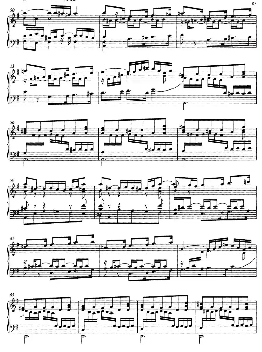 Prelude and Fugue in e Minor BWV 548(e小调前奏曲与赋格)