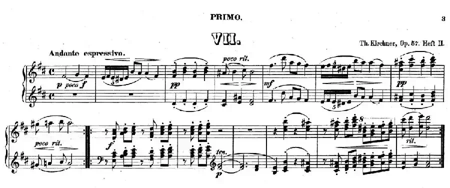 Zwolf Original-Compositionen fur Pianoforte zu 4 Handen Op.57(12首四手联弹小品·7)