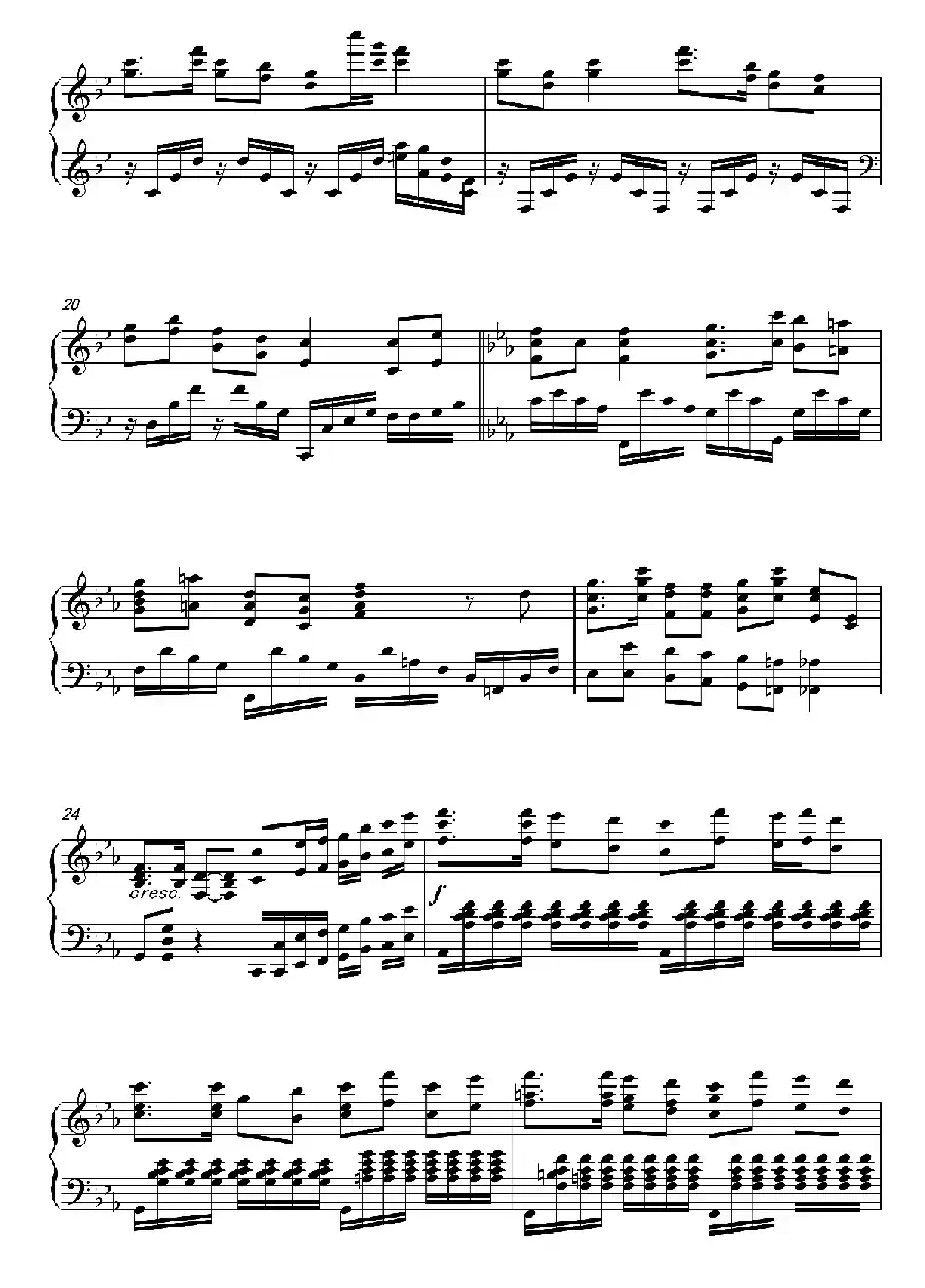 梦梦变奏曲(正谱)